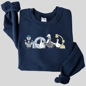 Radiology Goose Sweatshirt, Funny X-Ray Tech Shirt, CT MRI Graphic Tee, Radiologic Technologist Crewneck, Medical Humor Gift, Rad Tech Top