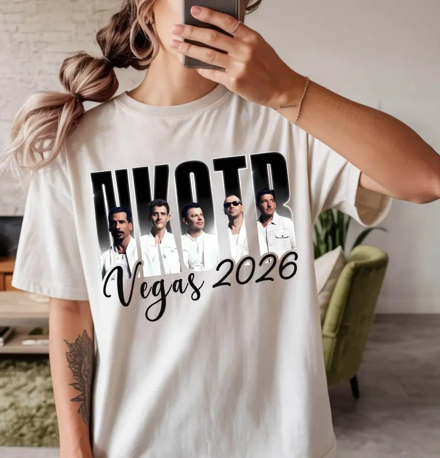 NKOTB Las Vegas 2026 Shirt, New Kids On The Block The Right Stuff Tour Sweatshirt
