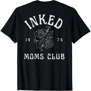 Mom Shirt, Cool Mom Club, Mothers Day Gift for Moms With Tattoos, Mom Life, New Mom Gift, Moto Edgy Grunge, Oversized Tee