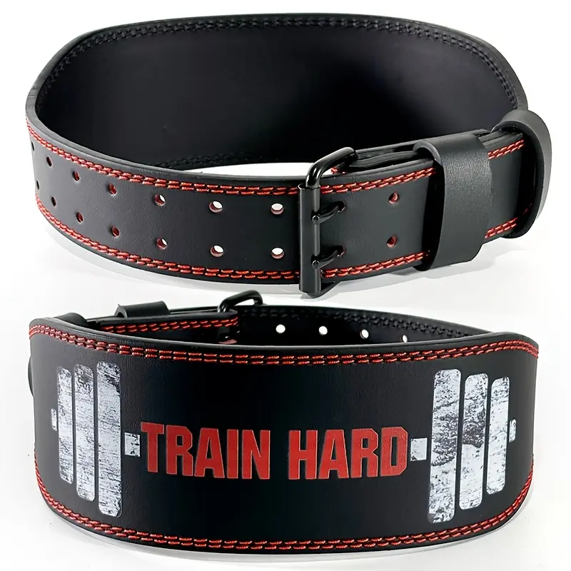 Adjustable Weightlifting Belt with Buckle Rings, Ultrafiber Skin, Suitable for Deadlifts Squats Strength Training, Waist Support Protection, Workout Fitness Belt, Crossfit Belt, Powerlifting Belt, Gym Belt, Sport Belts, Gym Gear