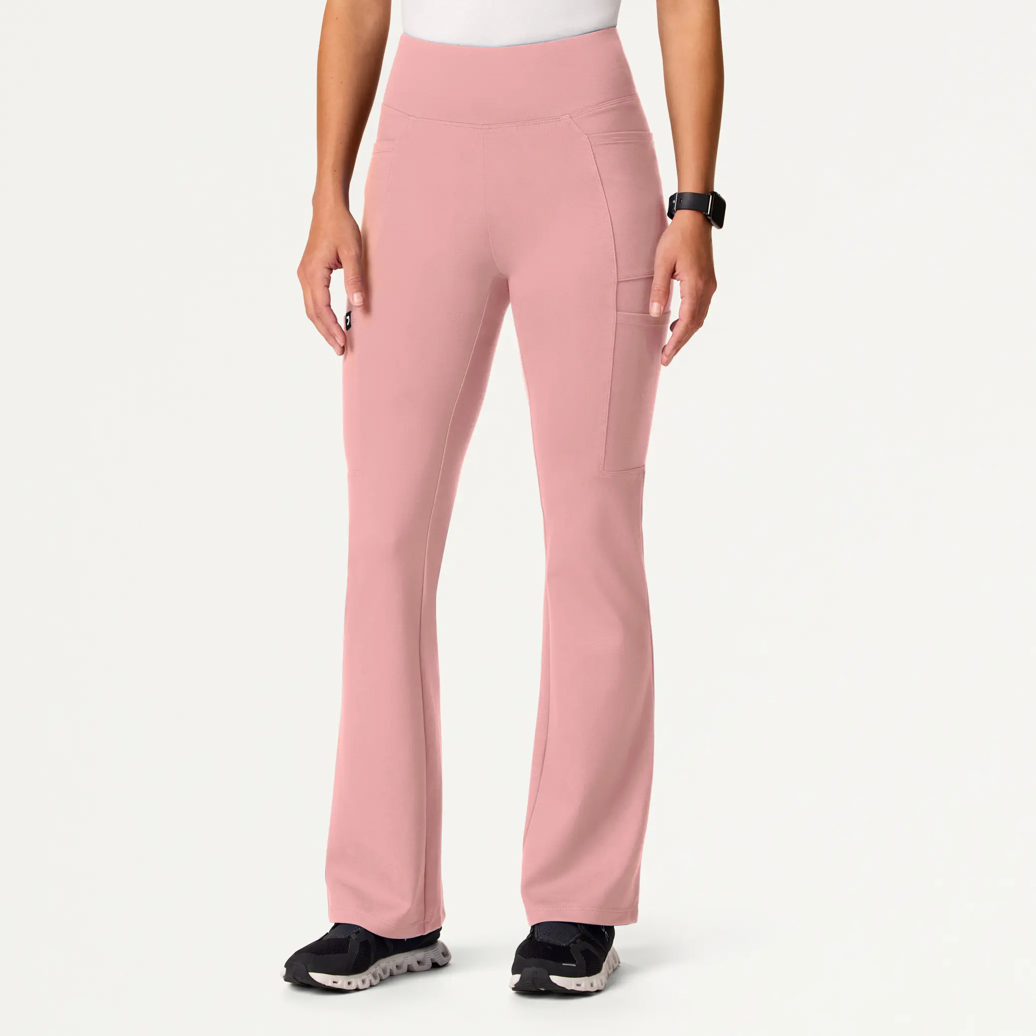 JAANUU Perri UltraSOFT Yoga Scrub Pant, Skinny Fit Yoga-Inspired Scrub Pants, 4-Way Stretch Performance Knit, Moisture-Wicking & Durable Medical Wear