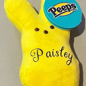 Custom Easter peep plushy