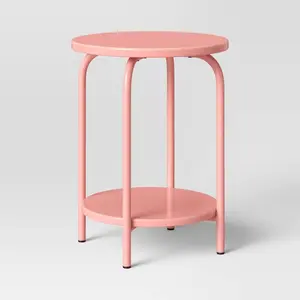 Metal Nightstand Rose Pink - Pillowfort