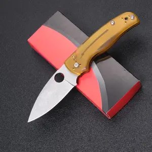 C229 Outdoor Folding Knife, PEL Handle, Anti Corrosion and Wear Resistant High Hardness Steel, EDC Tool for Outdoor Camping and Driving Survival, Best Gift for Men.