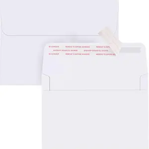 Envelopes Self Seal Weddings 100PACK 5X7 Envelopes White A7 Invitations Photos Postcards Greeting Cards Mailing Baby Shower  Graduation