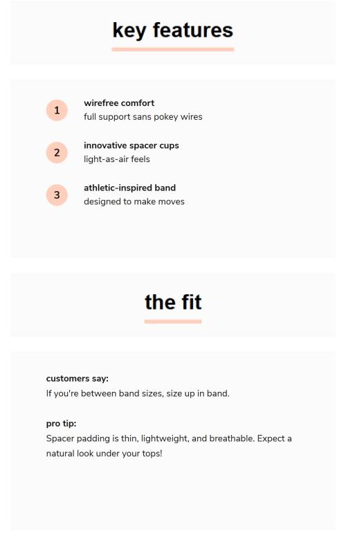 The Spacer Bra: Smoke