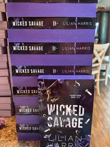 Wicked Savage: Sprayed Edge Irish Mafia Romance, Signed Edition