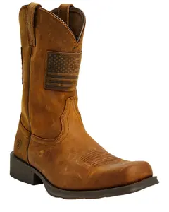 Ariat Men's Men&Rsquo;S Rambler Patriot Distressed Western Performance Boot - 10029692