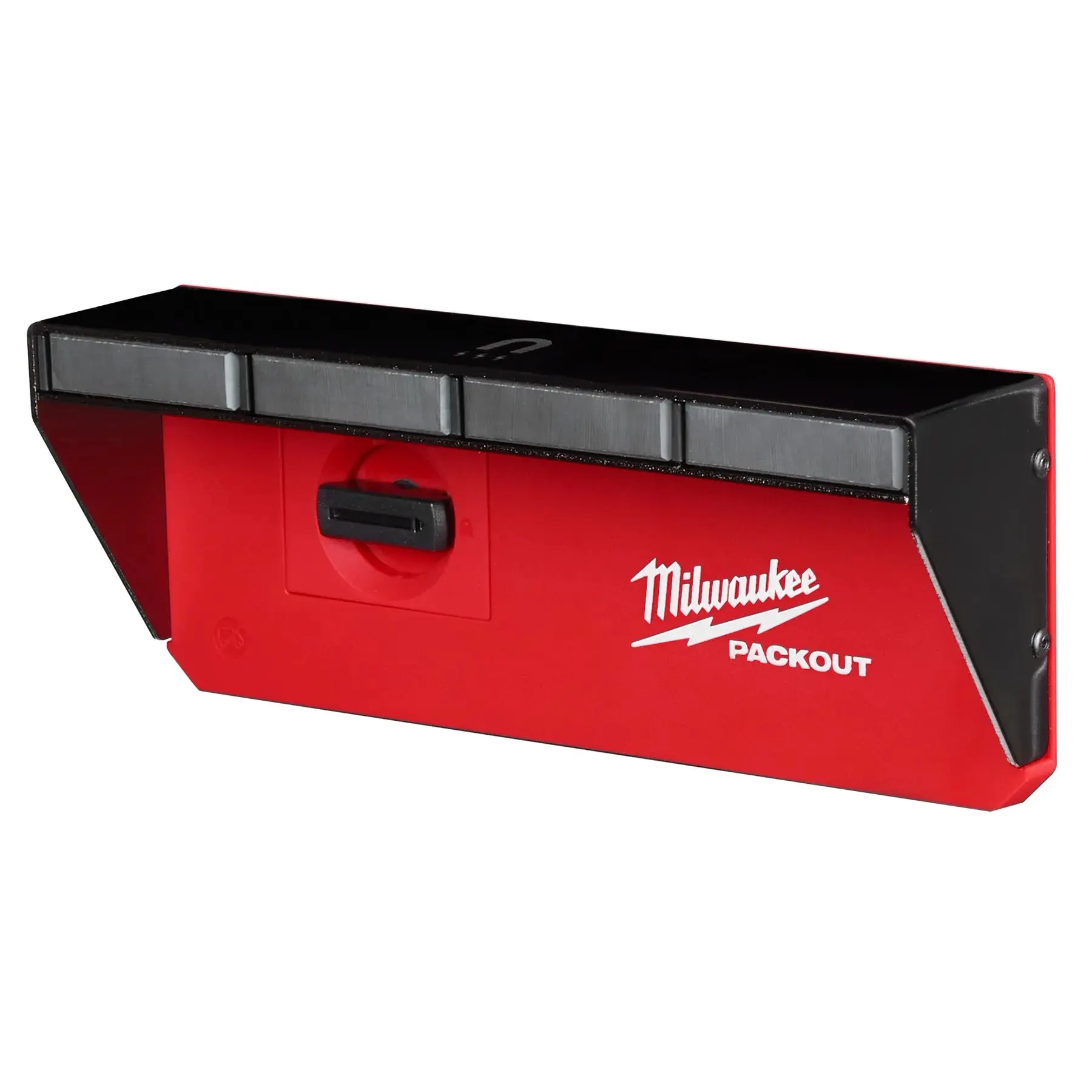 Milwaukee 48-22-8346 PACKOUT™ Magnetic Rack - Modular Connect Tool Storage, Garage Storage, Wall-Mountable Construction Organizer with Quick Access