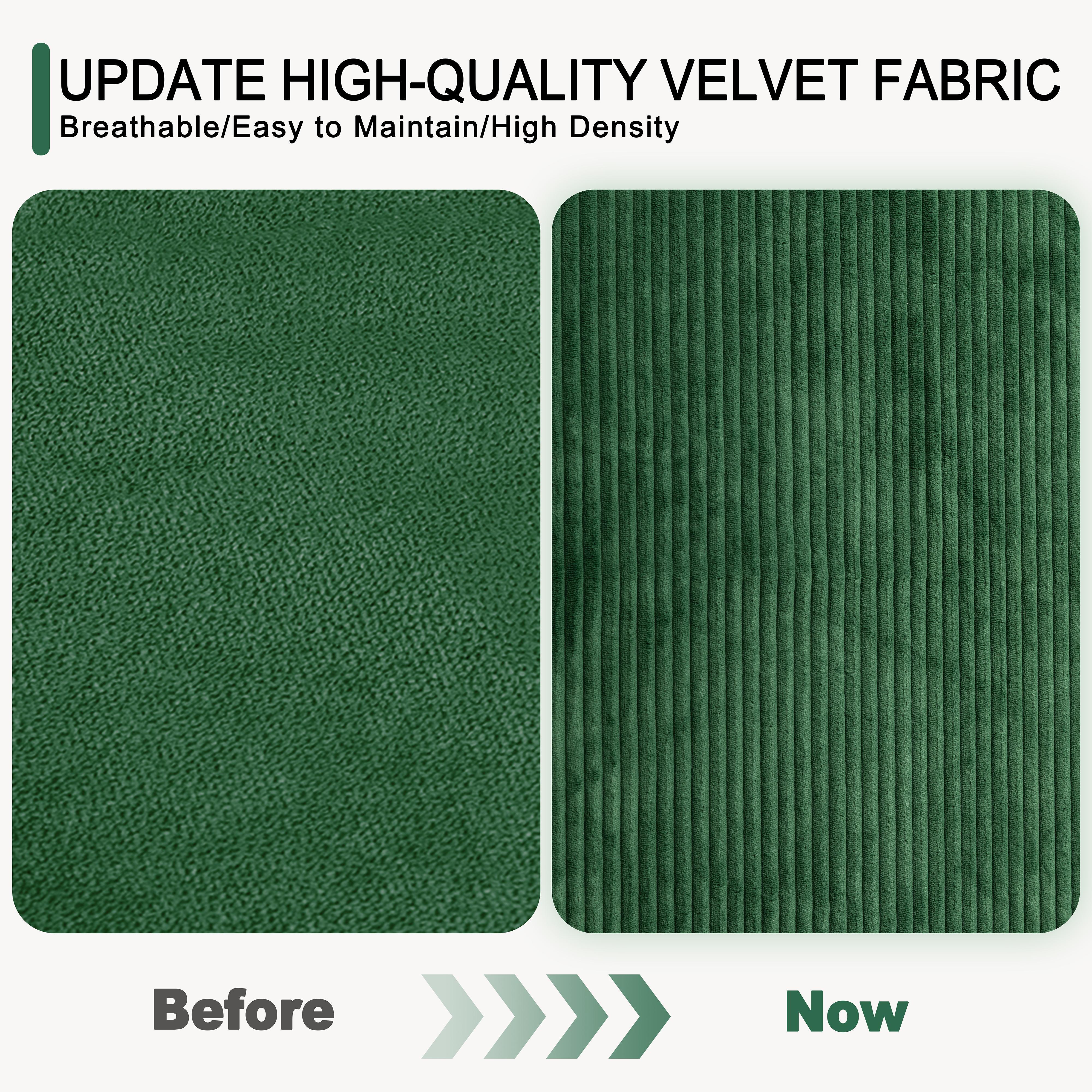 Walsunny 80'' Sectional Sofa Couch, L-Shaped Convertible sofa with Removable Pillows Cushions,wayfalr Reversible modular Sofa Bed,Movable Ottoman,Grey