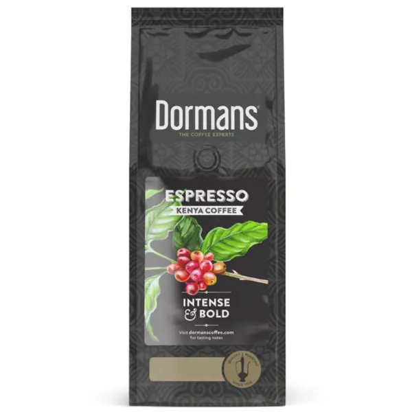 Dormans Espresso Kenya Coffee - Dark Roast, Fine Grind 375g