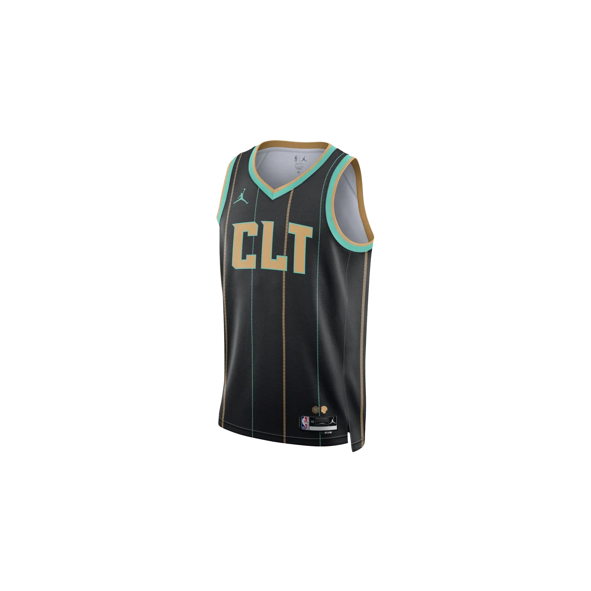 NBA Charlotte Hornets City Swingman Jersey 2022-23 "Black" DO9621 010