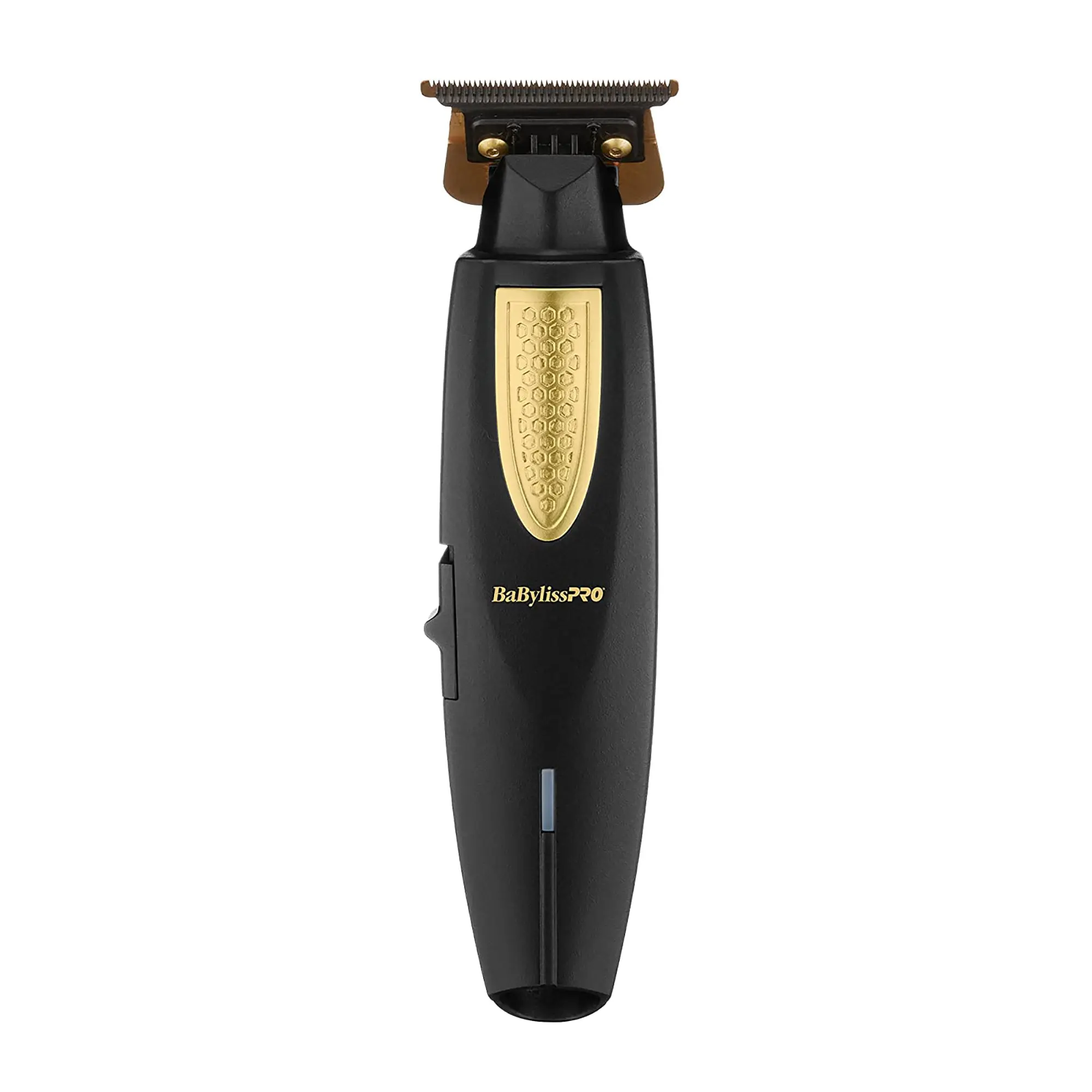 BaBylissPRO LithiumFX Corded-Cordless Ergonomic Hair Trimmer Clipper - Titanium Handle, Smooth T Head Trimmer, Lithium Ion Power (2 Hours), Precise Cut, Barber Equipment, Adjustable for Haircut