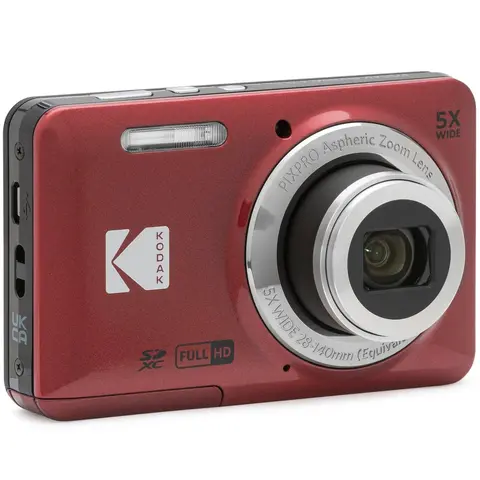 Kodak PIXPRO FZ55 Digital Camera, Red