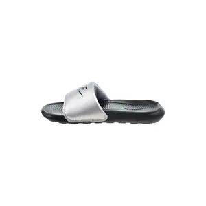Victori One Slides WMNS "Black-Metallic Sliver" cn9677 006