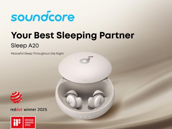 soundcore Sleep A20 by Anker Sleep Earbuds, 30dB High-Frequency