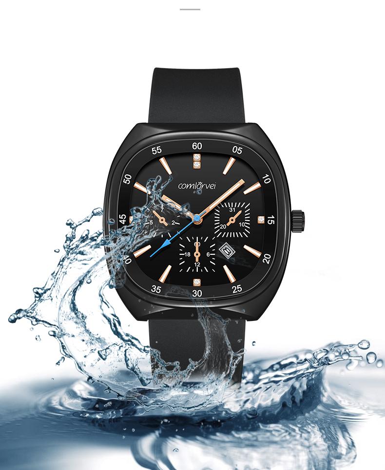 Elegant and high-quality quartz watch suitable for both men and women, with a multifunctional luminous dial, calendar, second hand, waterproof function, suitable for various occasions, super fast logistics, perfect Christmas gift