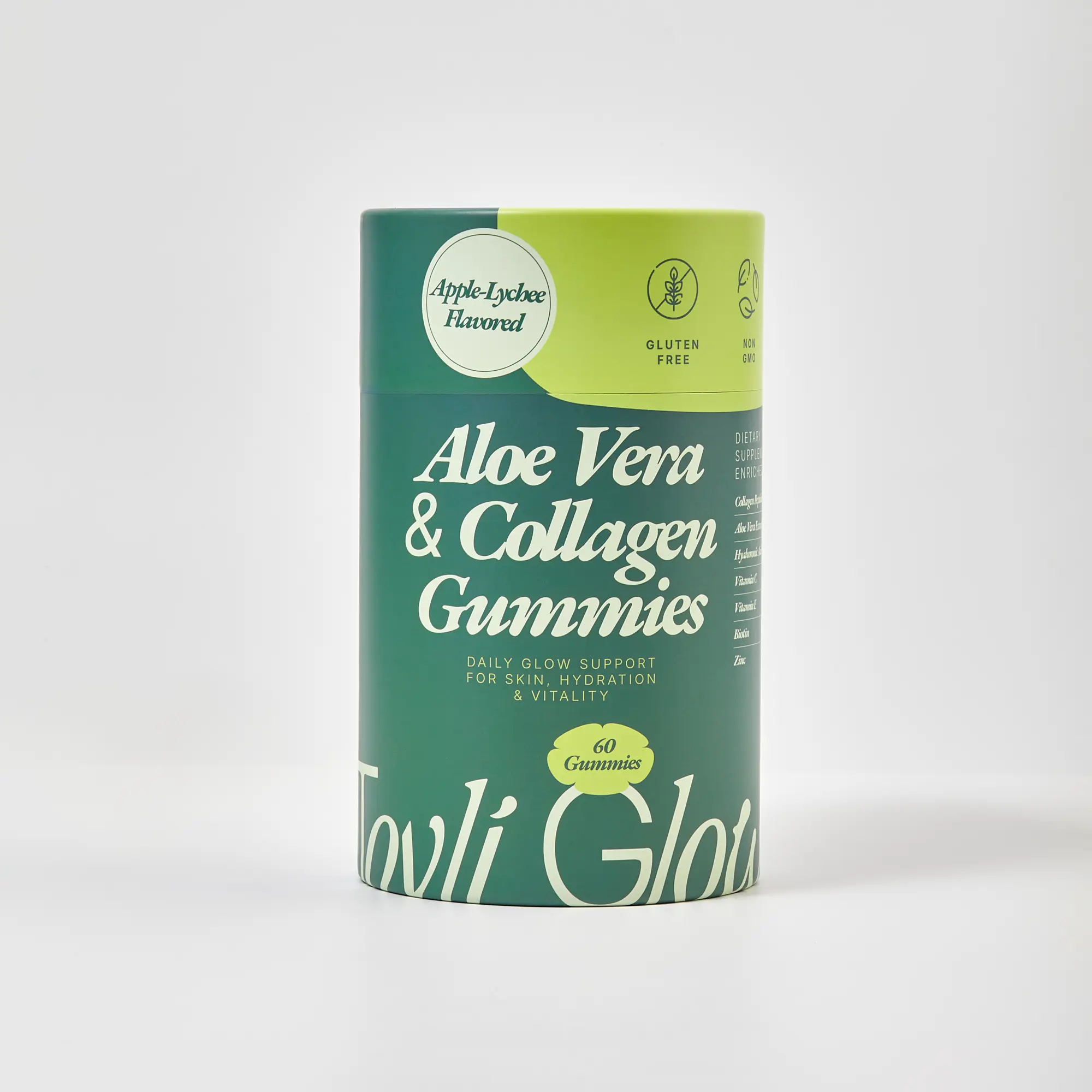 Tovli Glow Aloe Vera & Collagen Gummies - 60 Gummies - TikTok Shop