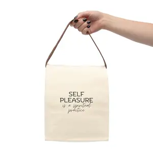 Self Care Canvas Lunch Bag