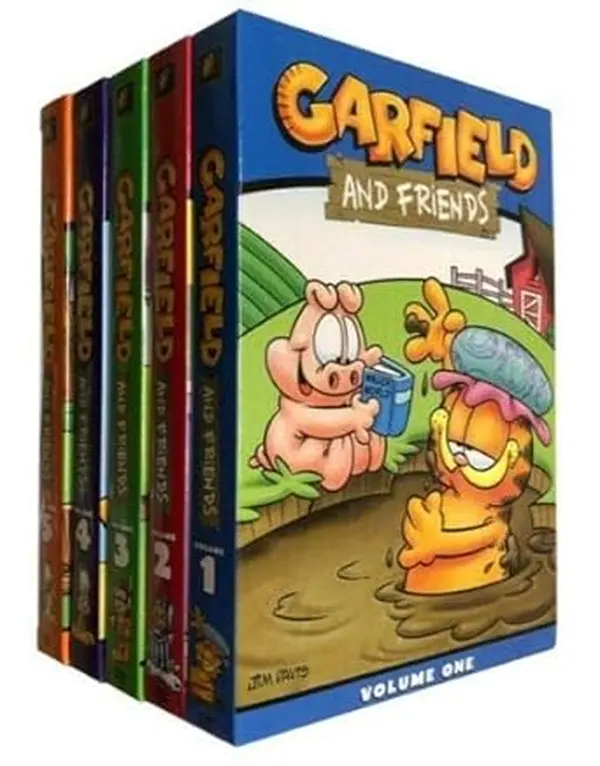 Garfield and Friends Seasons 1-5 Complete DVD Set - Collectible TV Series for Fans & Collectors with Full Episodes