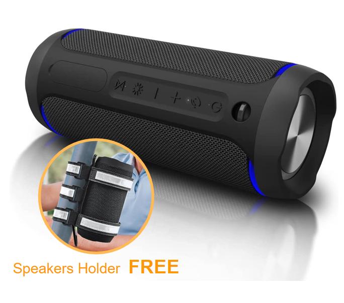 【EDUPLINK】Waterproof Portable Speaker Powerful 40W, Get Speaker Houlder for FREE Audio Smartphone