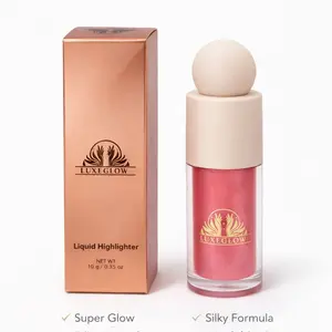 Luxe Glow Radiance Pearl Liquid Highlighter - Luxurious Radiant Finish Ultra-refined Pigments for All-day Glow & Luminous Finish High-impact Radiant Multi-dimensional Shimmer