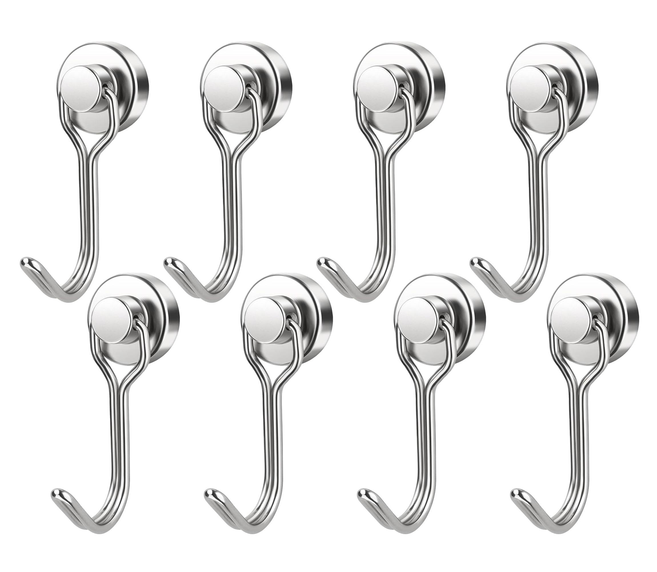8/16 Pack Swivel Swing Magnetic Hooks 30LBS – Strong Neodymium Hooks for Cruise Cabins, Kitchen, Fridge & Other Magnetic Surfaces, Cruise Essentials 2026 8/16 Pack Swivel Swing Magnetic Hooks 30LBS – Strong Neodymium Hooks for Cruise Cabins, Kitchen, Fridge & Other Magnetic Surfaces, Cruise Essentials 2026