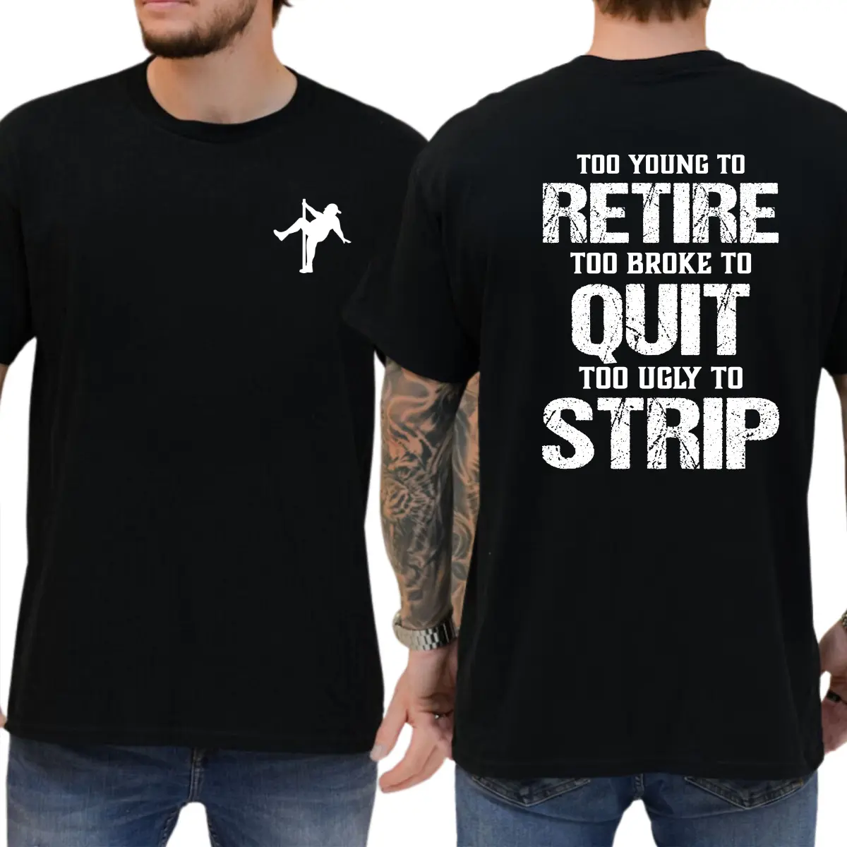 Men's Casual Funny Quote T-shirt | Loose Fit Lightweight Smooth Cotton Top with Seamless Design for Casual Wear, Fabric, Tshirt, Foldable, Menswear, Men's T Shirts, Clothes, Round Neck, Funny Graphic Tee, Digital Print, Machine Wash, All Seasons, Multi-Si