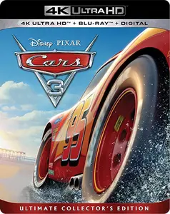 Cars 3  [4K ULTRA HD BLU-RAY MOVIE] With Blu-Ray, 4K Mastering, Ac-3/Dolby Digital, Digitally Mastered In HD, Dolby, Dubbed, Subtitled