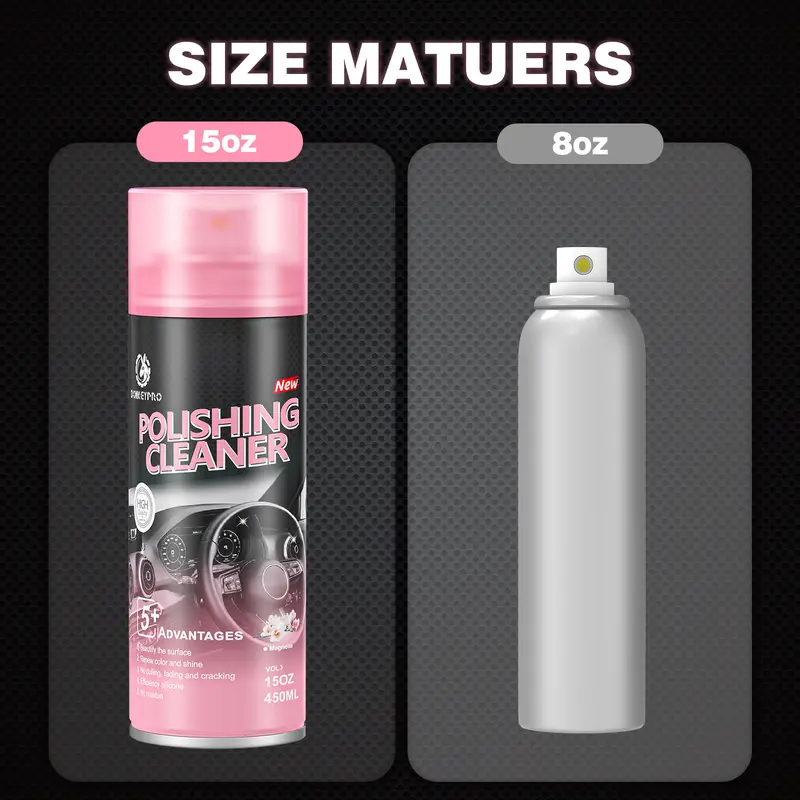 Product Introduction of DONKEYPRO Car stuff Waterless Spray WaxInterior Care Cleaner 15OZ  Detailer for Car Interiors&Exteriors with Hygienic Protection Car cleaning spray car cleaning kit 13