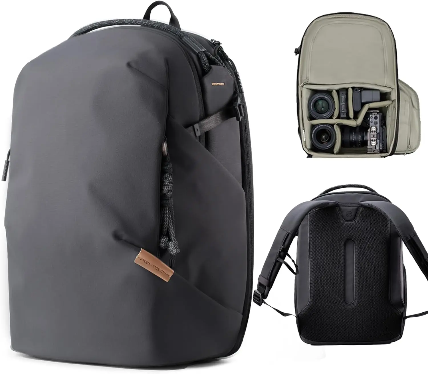 PGYTECH OneGo Lite 16L Camera Backpack Water-Resistant DSLR/Mirrorless Bag for Sony/Canon/Fujifilm, Drone Backpack, Tripod Mount Travel & Weekend Photography Pack for 14" Laptop tiktokshopbacktoschool