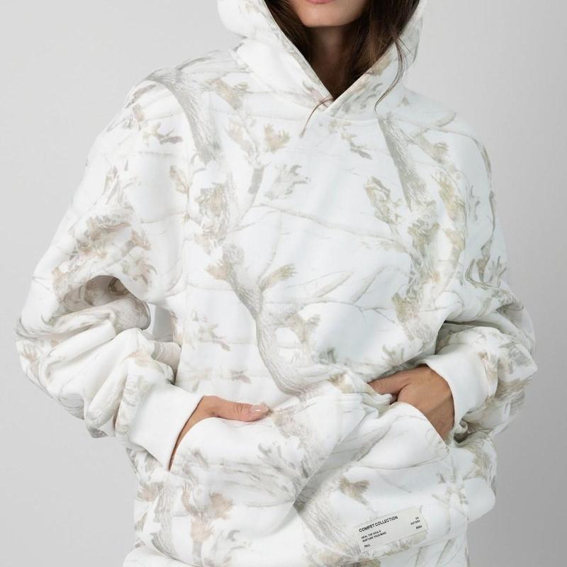 Panther Comfrt Camo Hoodie, Unisex Lightweight White Oak Hoodie All Over Print For Men And Women, Streetwear Outfits 2026, Perfect Gift For Her Him