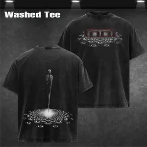Tool Band ‘Convex Spectre’ Retro Unisex Acid Washed Hoodie T-Shirt – Tool Band 2025 Tour Merch, Metal Rock Band Heavyweight Cotton Washed Shirt, Oversized Vintage Tee, Dark-Aesthetic Merch for Rock Fans