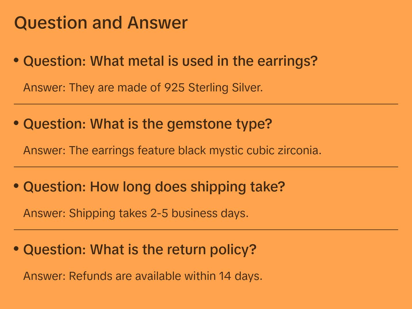 Black Mystic Cubic Zirconia Solitaire Stud Earrings Sterling Silver, Gemstone Earrings