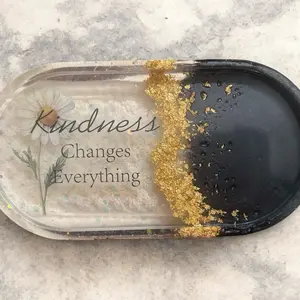 Handmade Resin Trinket Tray