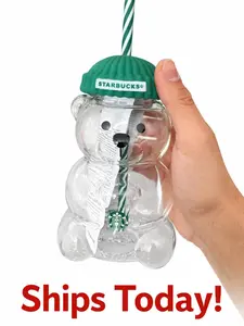 2 PIECES Starbies Bearista  Cup 20oz