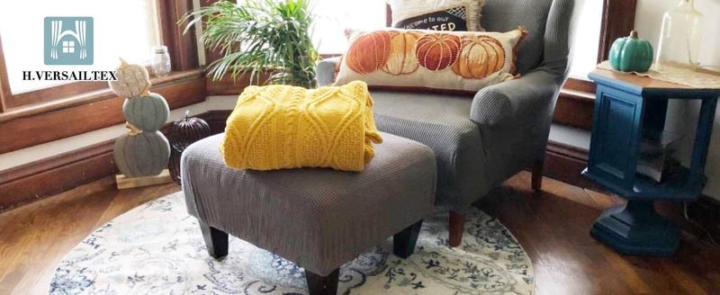 H.VERSAILTEX Stretch Couch Covers for Cushion Couch Sofa Furniture Slipcovers Feature Upgraded Thicker Jacquard Fabric