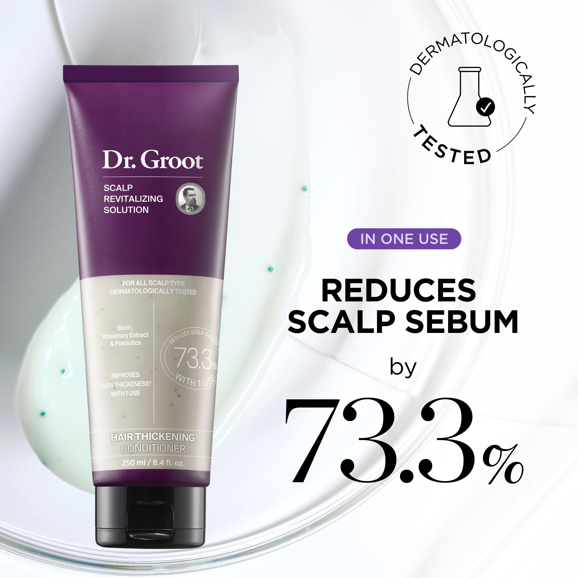 Dr. Groot Complete Set + Scalp Relief Tonic - 5-Piece Hair Care System for Volume, Strength, and Reduced Loss with Biotin & Rosemary, Safe for Color-Treated Hair