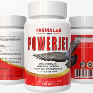 Powerjet for Pigeons Helps Extend Fly Time in All Pigeons and Birds Farmalab