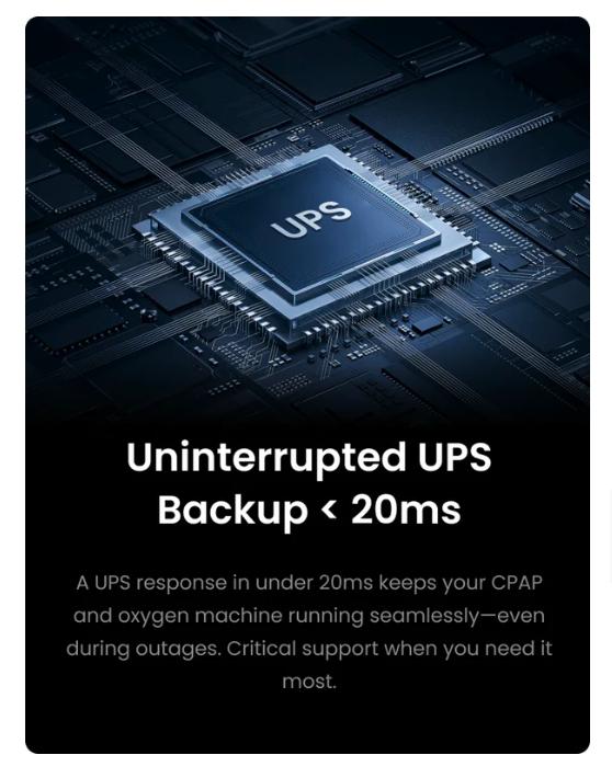 OUPES Exodus 2400W 2232Wh Portable Power Station 2400W Output LiFePO4 Battery Solar Generator for Home Backup Camping & RVs with APP Control