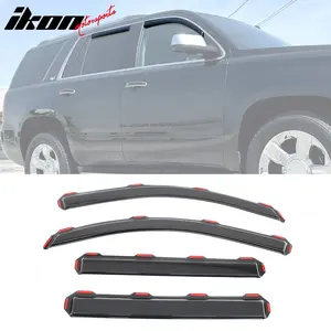 Smoke Window Visors for Escalade Chevy Tahoe GMC Yukon 2015-2020 Acrylic