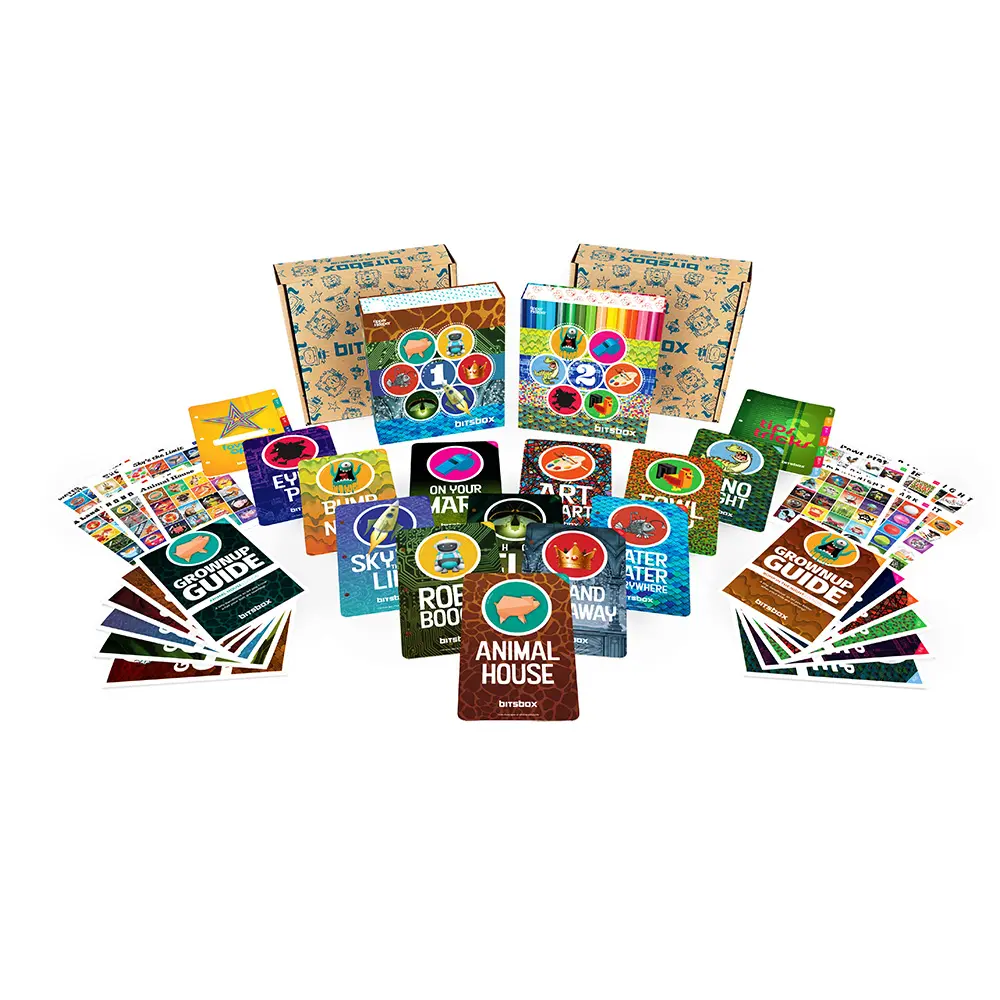Bitsbox Coding Program for Kids - First 12 Levels - Coding/Computer Science Education - Ages 6-12 Educational