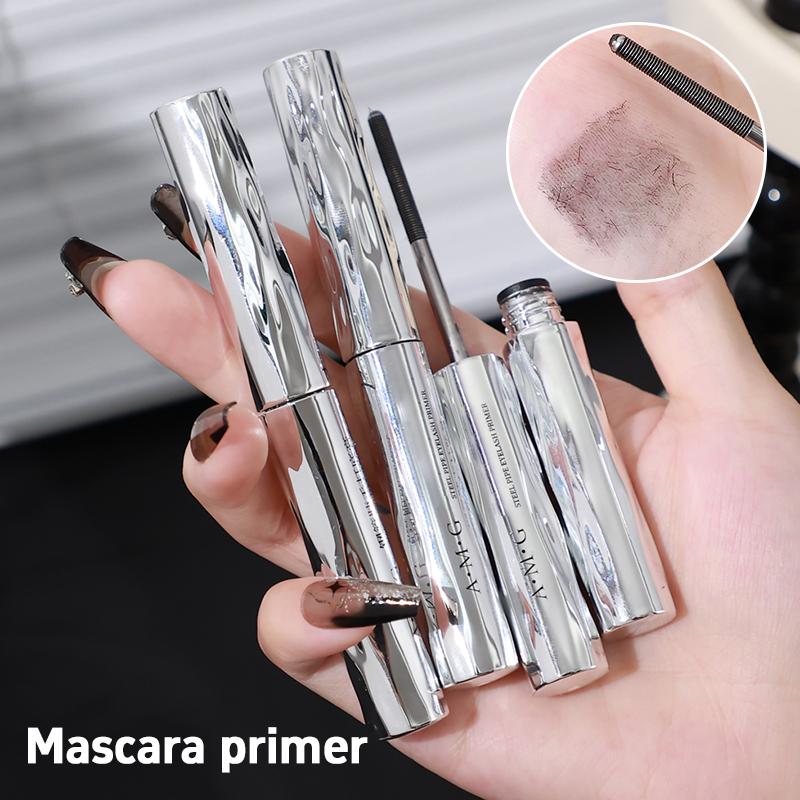 AMG Steel Tube Mascara Primer Waterproof Long-Lasting Volumizing Curling Lengthening Smudge-Proof Defines Each Lash Portable for All Looks Makeup Flawless Cosmetic