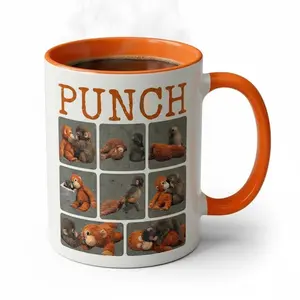 Team Punch Monkey Mug, Punch Monkey Mug, Trending Baby Monkey Mug