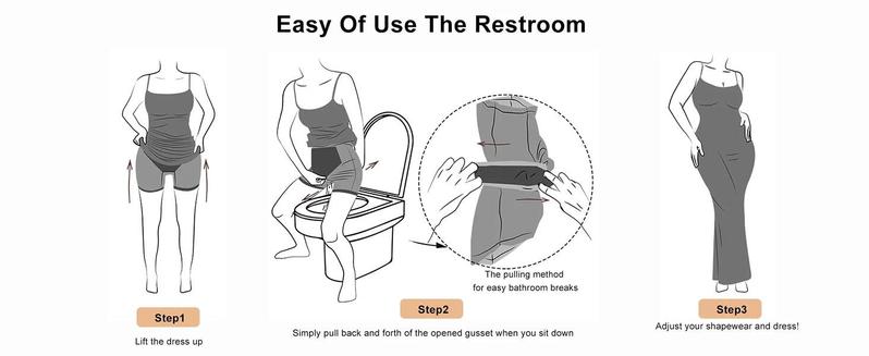 Popilush Faux Leather Midi Dress Front Zip Shapewear Tummy Control Bodycon Sleeveless Sexy Womenswear