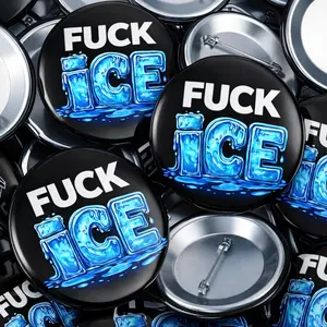 “F ICE” Melting Ice Pin (2 pack)