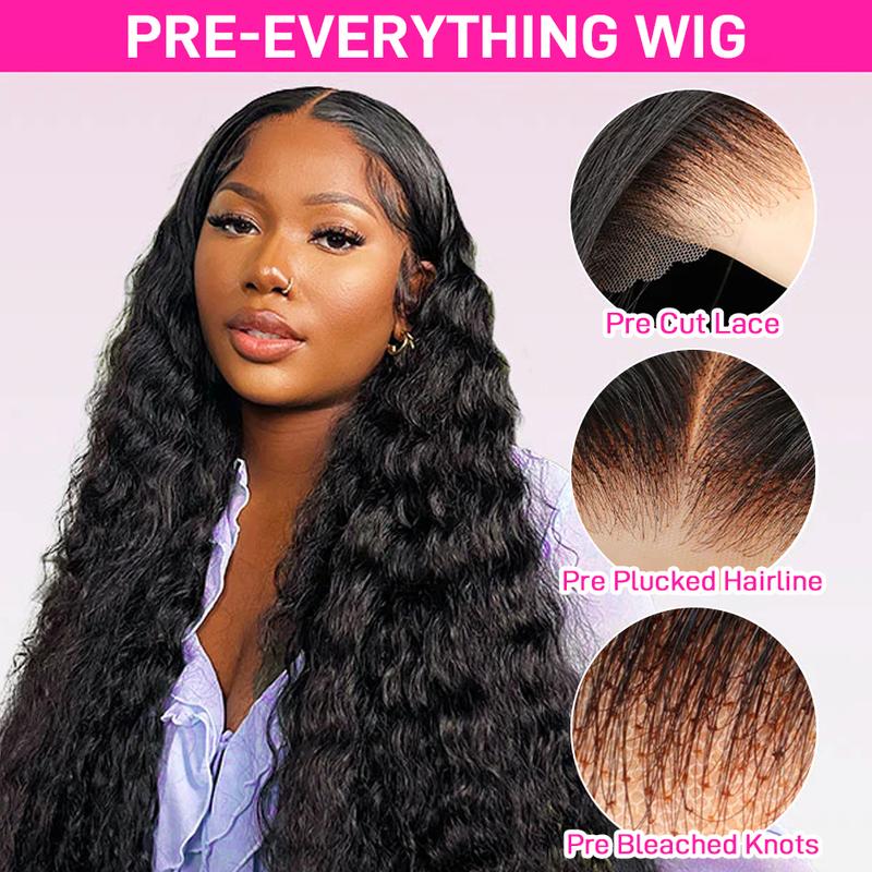 【NEW IN】FORGIRL FOREVER 13x6 Burmese Curly Wear Go Glueless Wig With Drawstring Effortless Install Ear To Ear Bleached Knots Pre-Cut Lace Frontal Wig