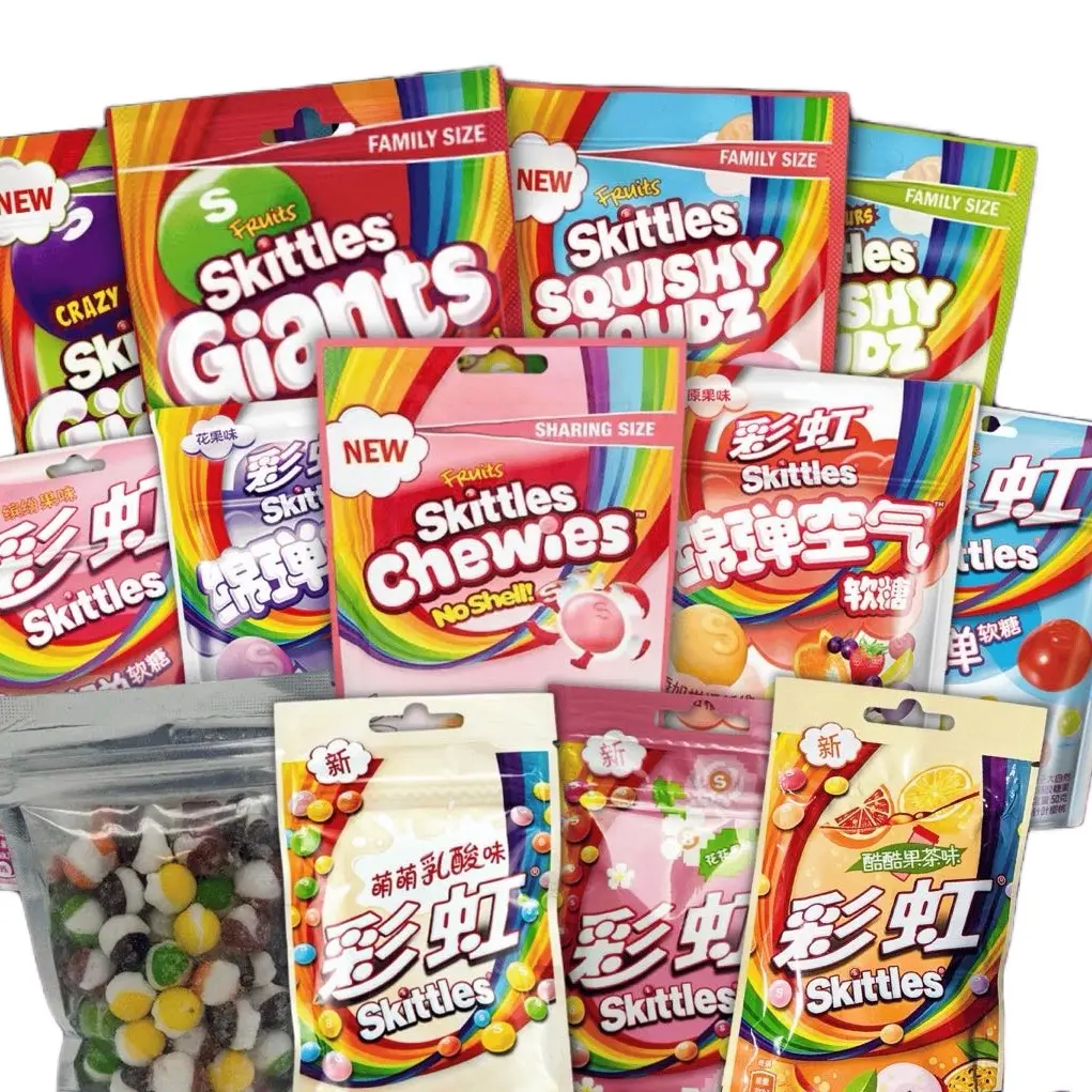 Exotic skittles bundle of 4