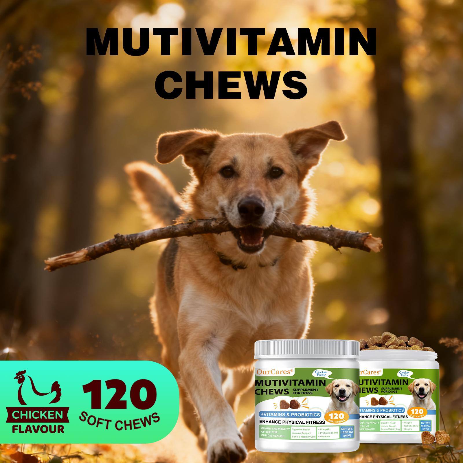 Pet Dog Vitamin Chewable Tablets