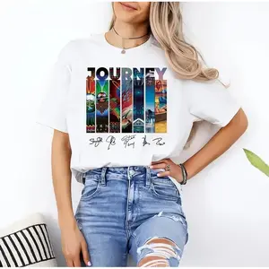 Journey Band T-Shirt Sweatshirt Hoodie, Classic Album Art Tee, Journey Graphic Shirt for Fans , Jerry's Cute Trendy Shirt